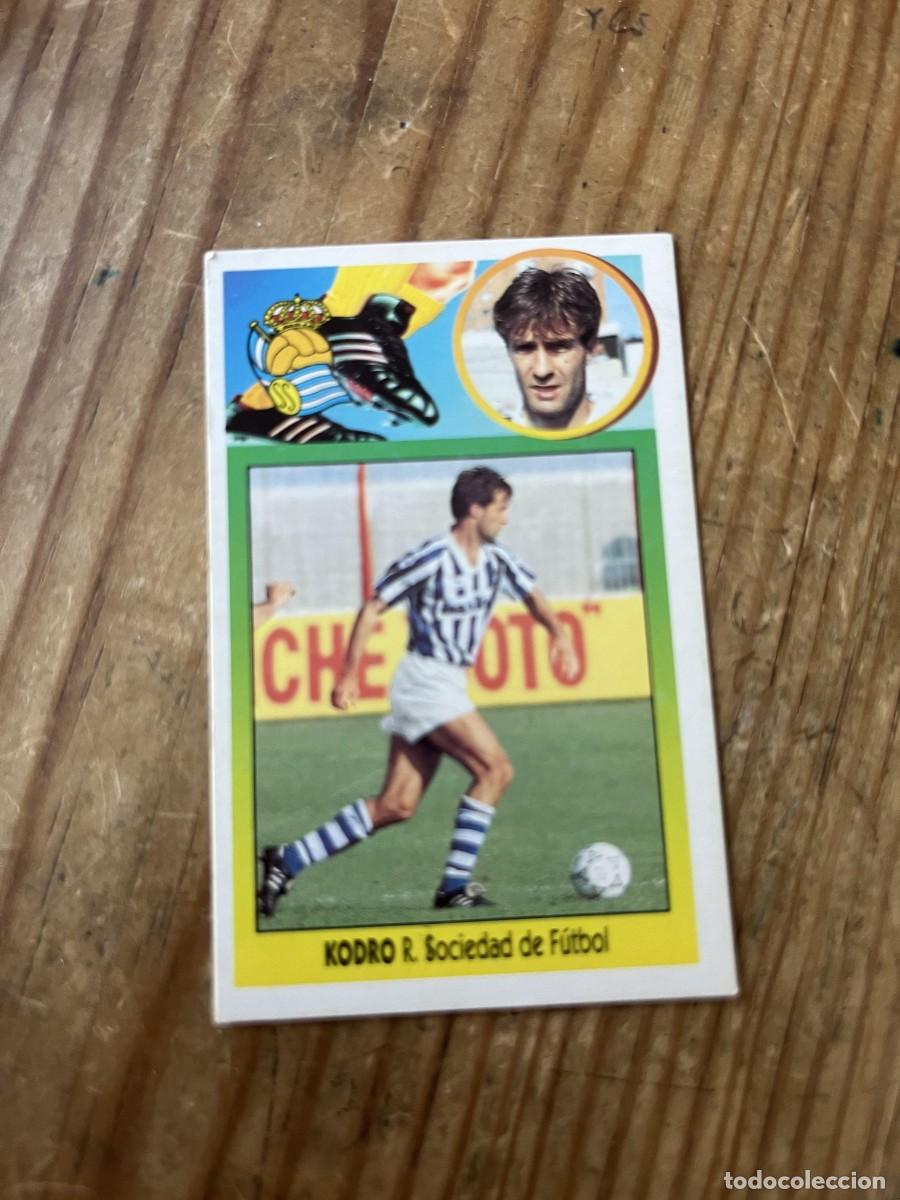 Cromos de f&uacute;tbol: CROMO SIN PEGAR NUNCA PEGADO ALBUM LIGA ESTE 93 94 1993 1994 REAL SOCIEDAD KODRO