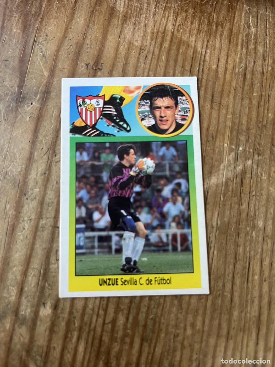 Cromos de f&uacute;tbol: CROMO SIN PEGAR NUNCA PEGADO ALBUM LIGA ESTE 93 94 1993 1994 SEVILLA UNZUE