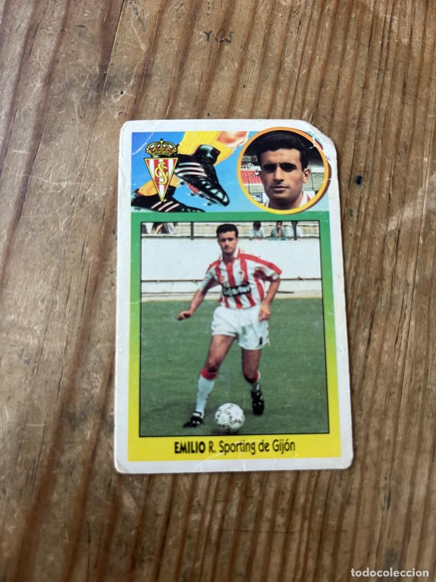 Cromos de f&uacute;tbol: CROMO DESPEGADO ALBUM LIGA ESTE 93 94 1993 1994 SPORTING GIJON EMILIO