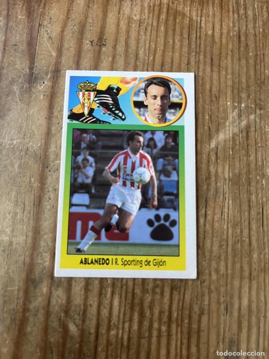 Cromos de f&uacute;tbol: CROMO SIN PEGAR NUNCA PEGADO ALBUM LIGA ESTE 93 94 1993 1994 SPORTING GIJON ABLANEDO I