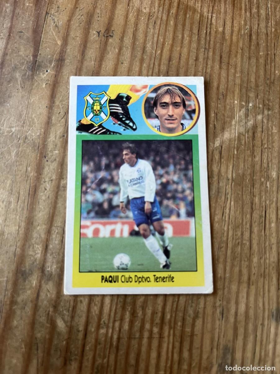 Football Stickers: CROMO DESPEGADO ALBUM LIGA ESTE 93 94 1993 1994 TENERIFE PAQUI