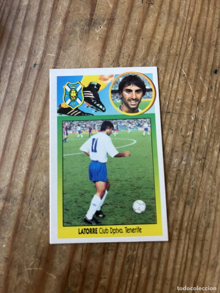 Football Stickers: CROMO DESPEGADO ALBUM LIGA ESTE 93 94 1993 1994 TENERIFE LATORRE