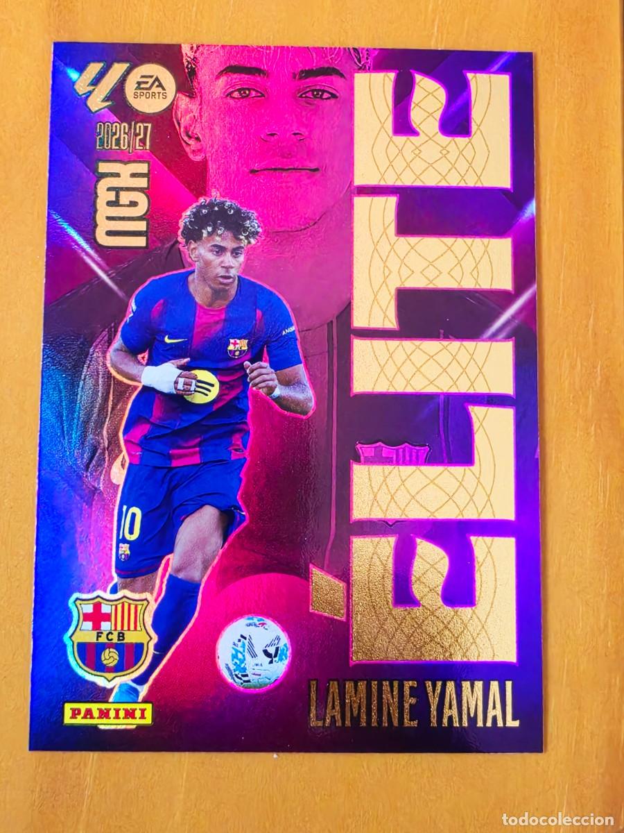 Cromos de Futebol: 9 Lamine Yamal, FC Barcelona, &Eacute;lite, Panini Megacracks MGK 2026 2027 26 27