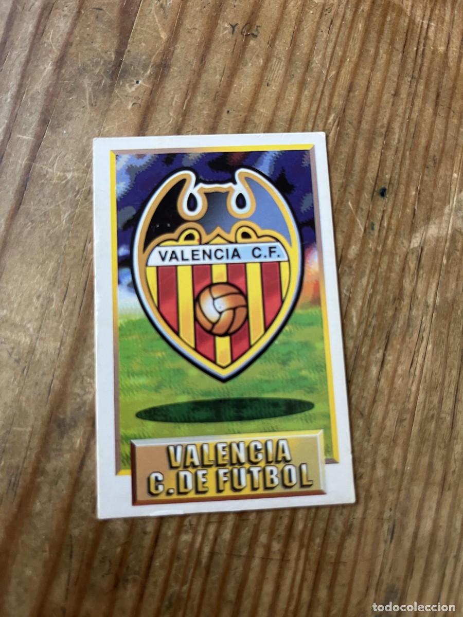 Cromos de Futebol: CROMO SIN PEGAR NUNCA PEGADO ALBUM LIGA ESTE 93 94 1993 1994 VALENCIA ESCUDO