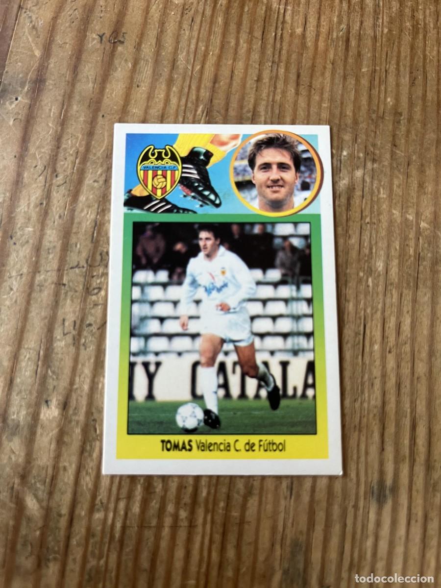 Football Stickers: CROMO DESPEGADO ALBUM LIGA ESTE 93 94 1993 1994 VALENCIA TOMAS