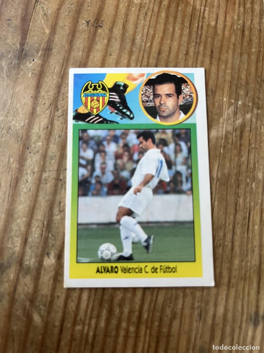Football Stickers: CROMO SIN PEGAR NUNCA PEGADO ALBUM LIGA ESTE 93 94 1993 1994 VALENCIA ALVARO