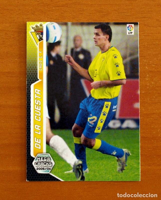 Football Stickers: C&aacute;diz -N&ordm; 97 De La Cuesta -Megacracks Las Fichas Liga 2005-2006-05-06 Mega Cracks Panini