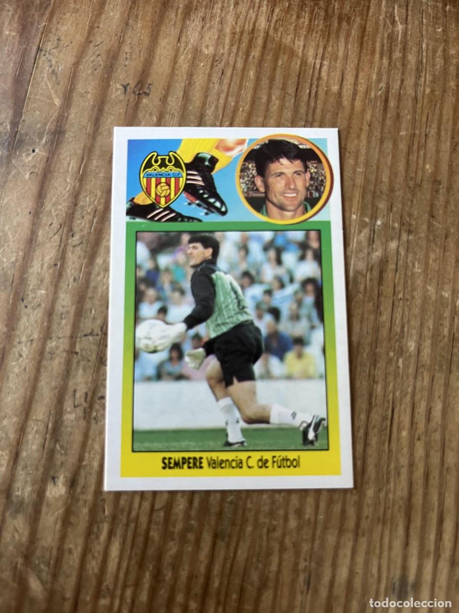 Football Stickers: CROMO DESPEGADO ALBUM LIGA ESTE 93 94 1993 1994 VALENCIA SEMPERE