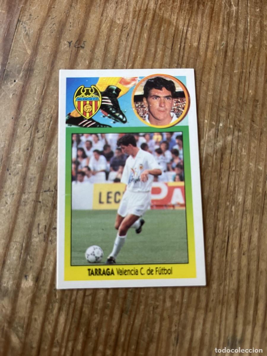 Cromos de f&uacute;tbol: CROMO DESPEGADO ALBUM LIGA ESTE 93 94 1993 1994 VALENCIA TARRAGA