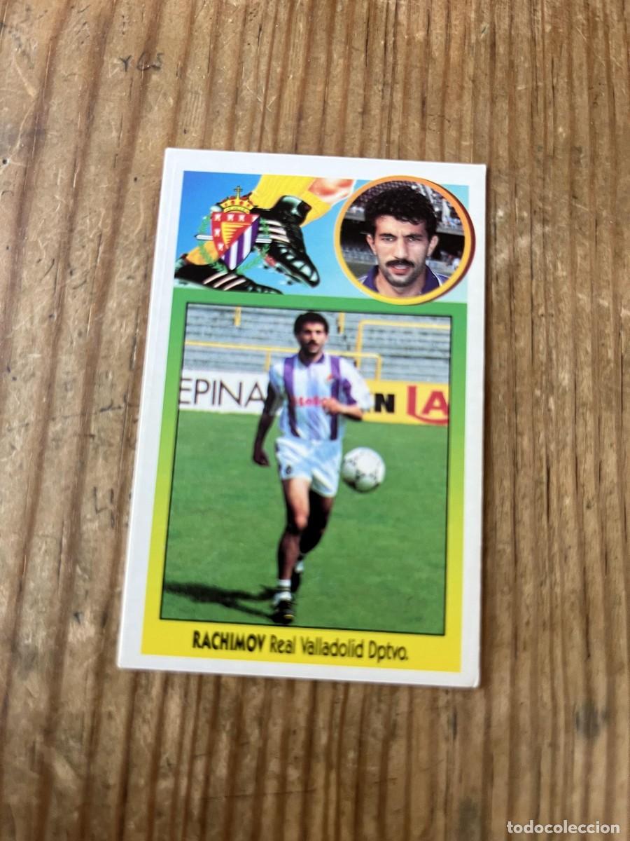 Cromos de f&uacute;tbol: CROMO SIN PEGAR NUNCA PEGADO ALBUM LIGA ESTE 93 94 1993 1994 VALLADOLID RACHIMOV