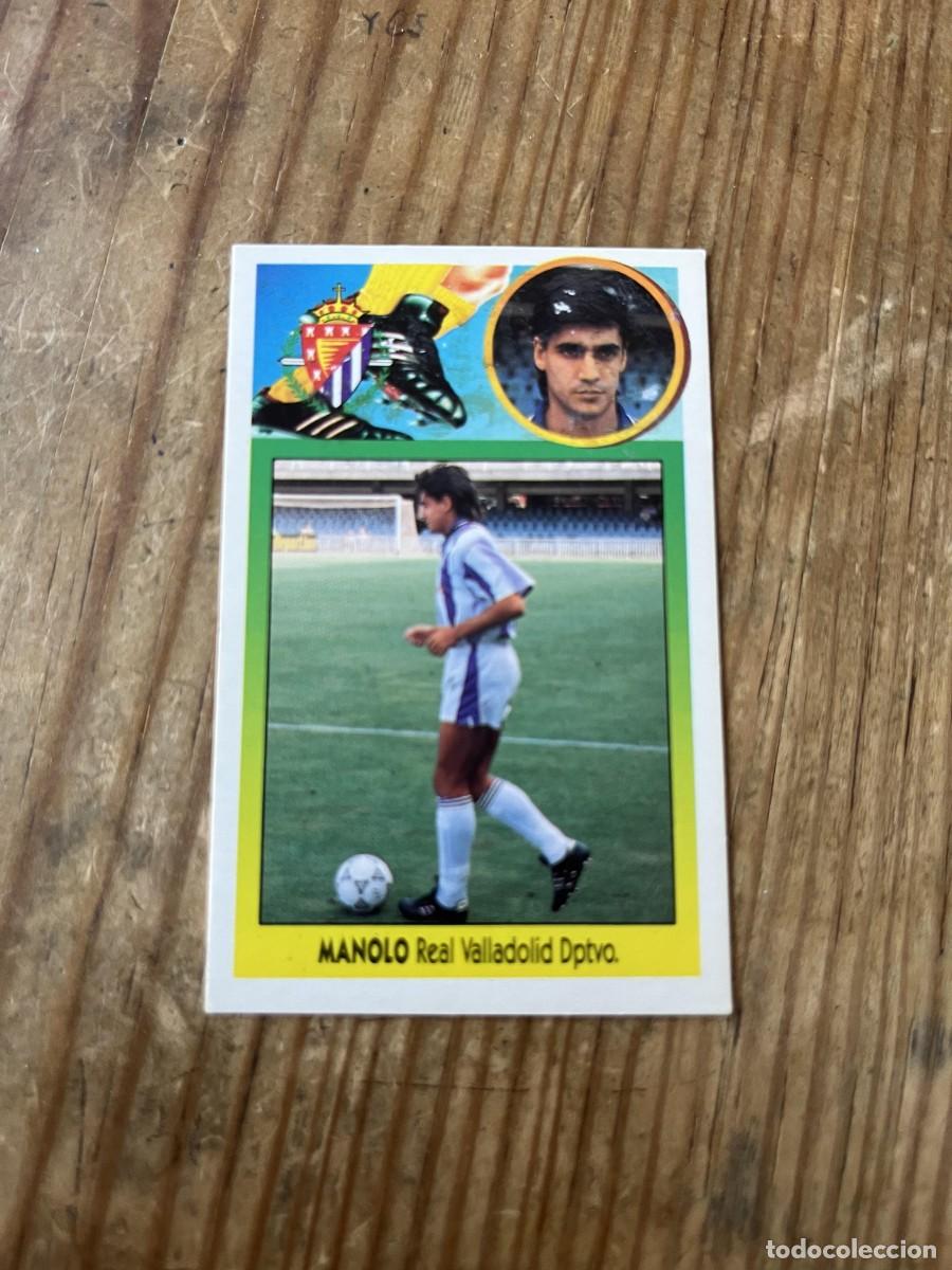 Cromos de f&uacute;tbol: CROMO SIN PEGAR NUNCA PEGADO ALBUM LIGA ESTE 93 94 1993 1994 VALLADOLID MANOLO