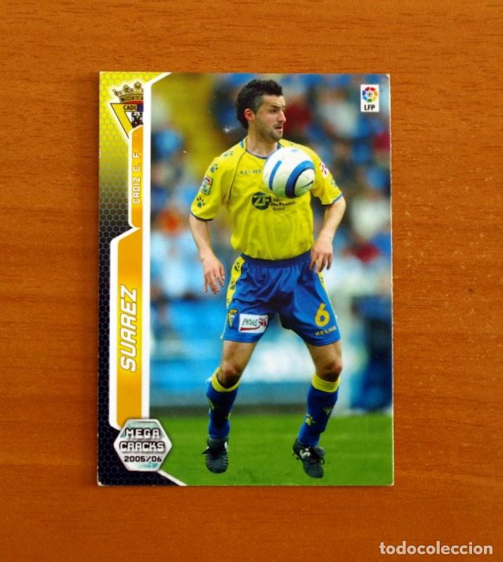 Cromos de f&uacute;tbol: C&aacute;diz -N&ordm; 101 Suarez -Megacracks Las Fichas Liga 2005-2006-05-06 Mega Cracks Panini