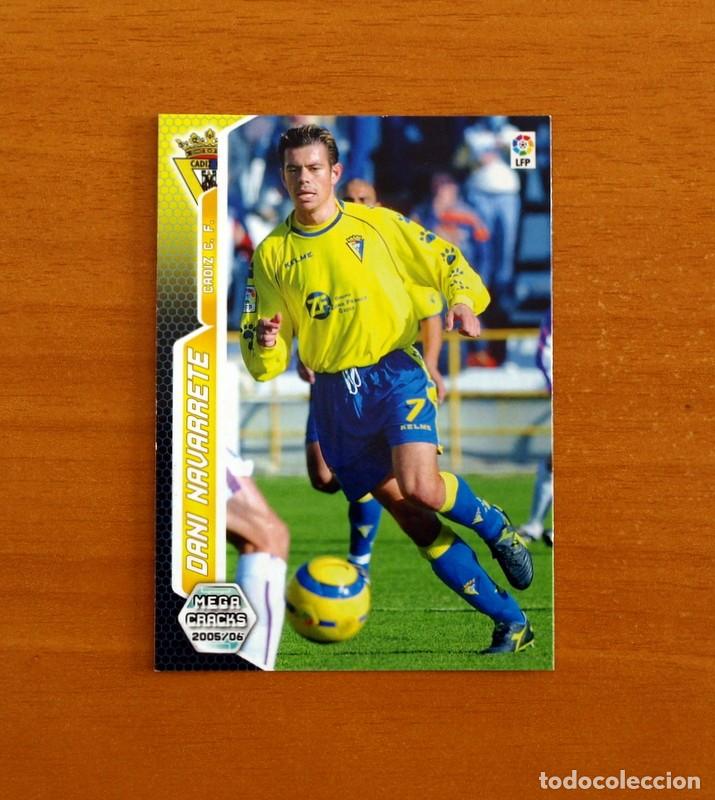 Cromos de f&uacute;tbol: C&aacute;diz -N&ordm; 103 Dani Navarrete -Megacracks Las Fichas Liga 2005-2006-05-06 Mega Cracks Panini