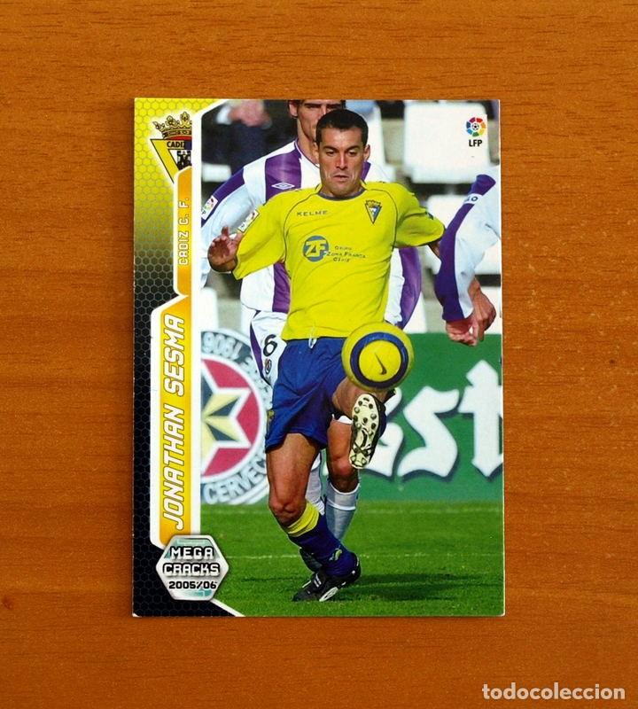 Cromos de f&uacute;tbol: C&aacute;diz -N&ordm; 104 Jonathan Sesma -Megacracks Las Fichas Liga 2005-2006-05-06 Mega Cracks Panini