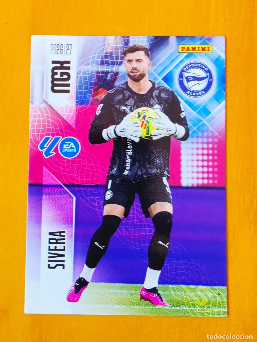Cromos de f&uacute;tbol: 20 Antonio Sivera, Deportivo Alav&eacute;s, Panini Megacracks MGK 2026 2027 26 27