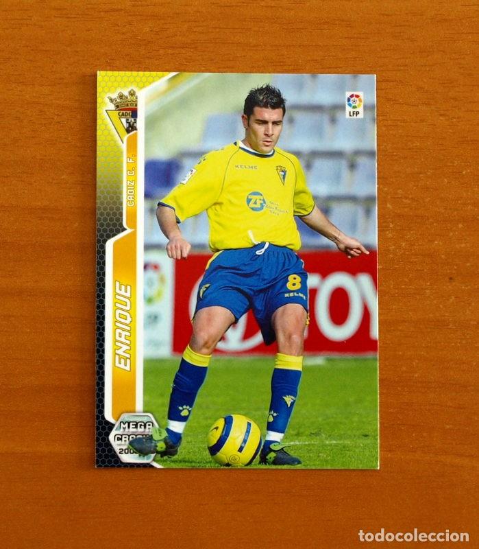 Figurine di Calcio: C&aacute;diz -N&ordm; 105 Enrique -Megacracks Las Fichas Liga 2005-2006-05-06 Mega Cracks Panini