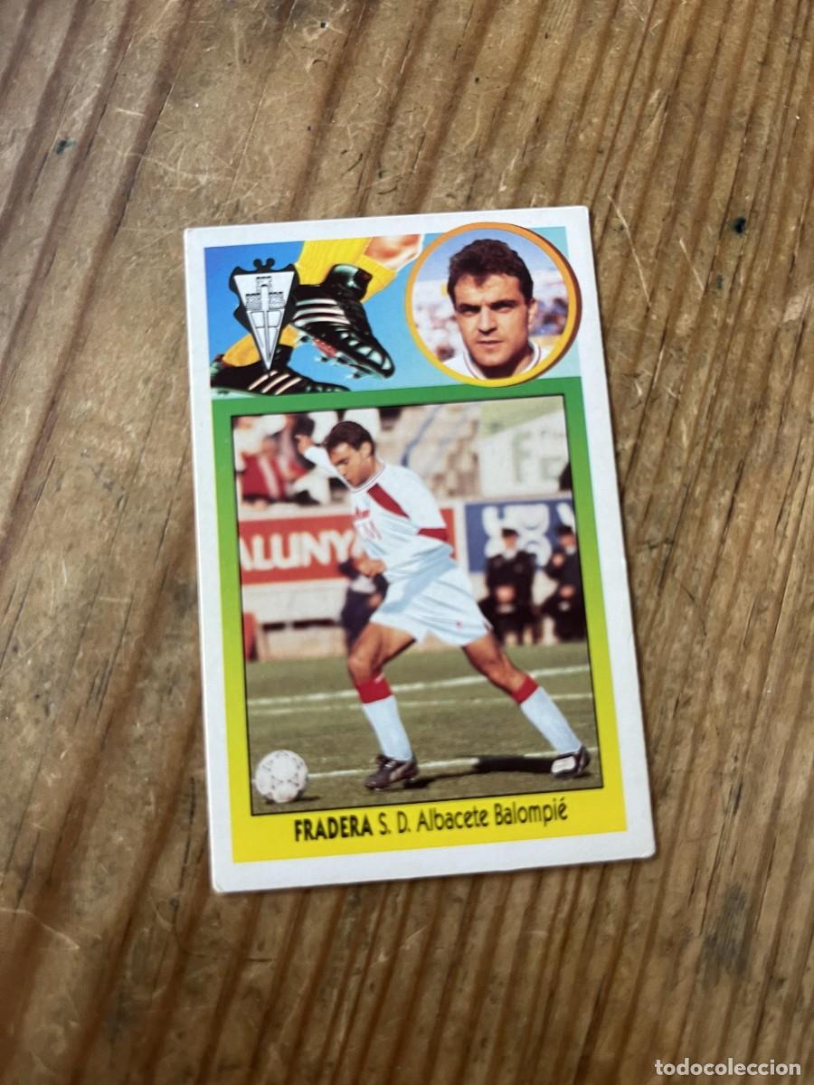 Figurine di Calcio: CROMO SIN PEGAR NUNCA PEGADO ALBUM LIGA ESTE 93 94 1993 1994 COLOCA RAYO VALLECANO FRADERA