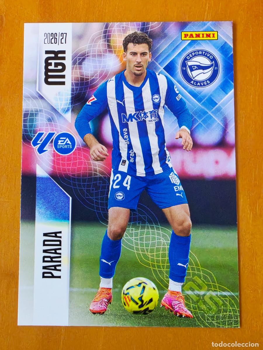 Figurine di Calcio: 25 V&iacute;ctor Parada, Deportivo Alav&eacute;s, Panini Megacracks MGK 2026 2027 26 27