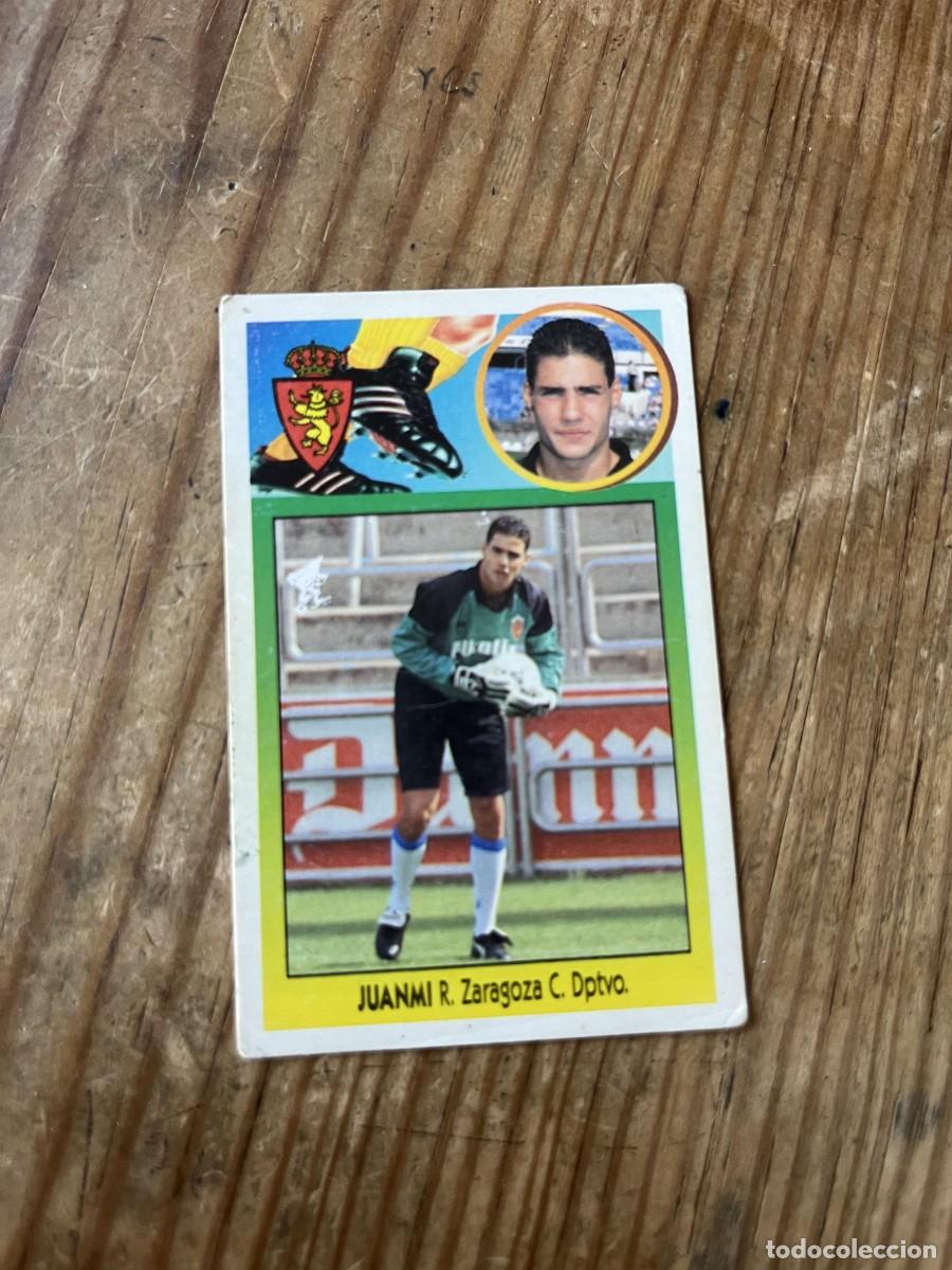 Figurine di Calcio: CROMO ALBUM LIGA ESTE 93 94 1993 1994 ULTIMOS FICHAJES # 27 REAL ZARAGOZA JUANMI