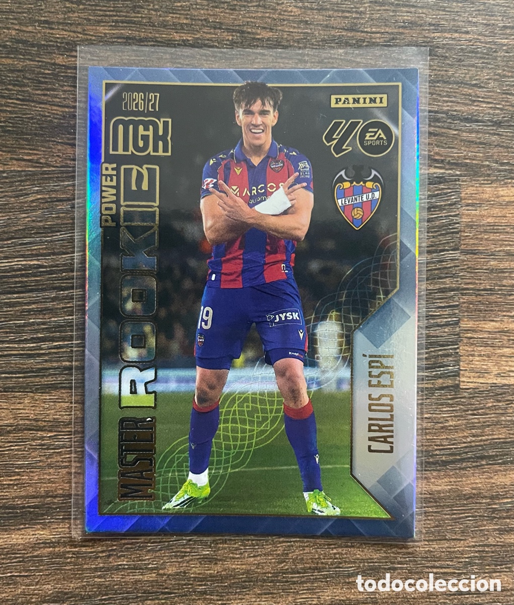 Figurine di Calcio: Megacracks 2026/27 Master Rookie Power Carlos Espi