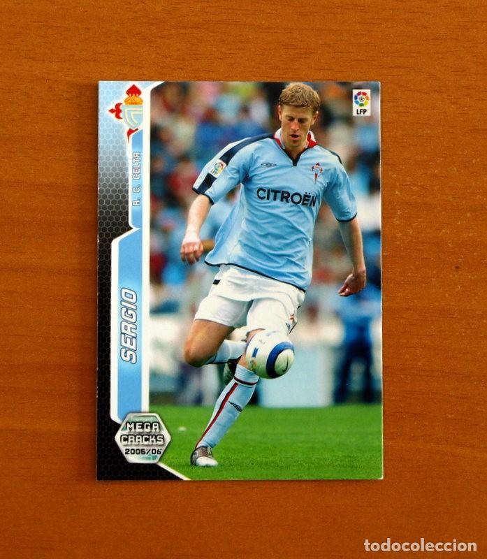 Figurine di Calcio: Celta de Vigo -N&ordm; 112 Sergio -Megacracks Las Fichas Liga 2005-2006-05-06 Mega Cracks Panini