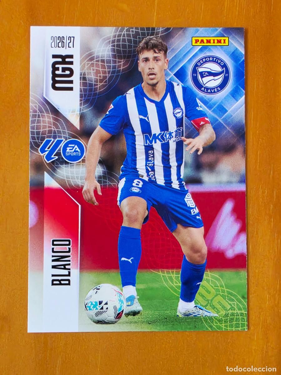 Cromos de f&uacute;tbol: 28 Antonio Blanco, Deportivo Alav&eacute;s, Panini Megacracks MGK 2026 2027 26 27