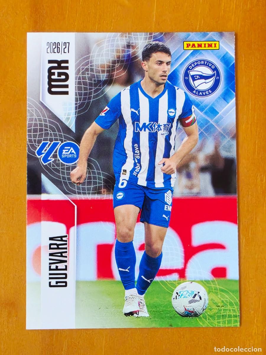 Cromos de f&uacute;tbol: 29 Ander Guevara, Deportivo Alav&eacute;s, Panini Megacracks MGK 2026 2027 26 27