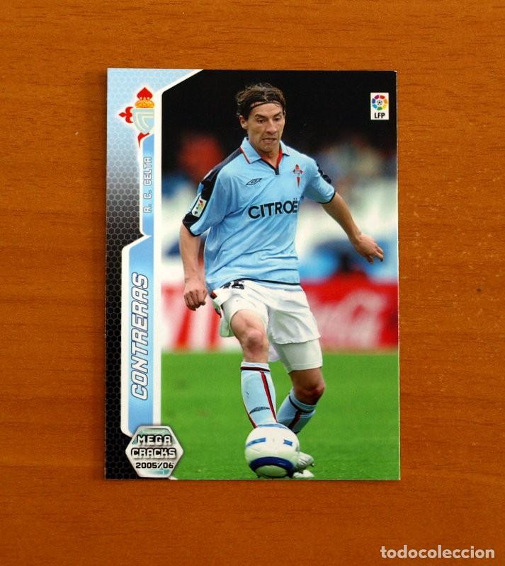 Cromos de f&uacute;tbol: Celta de Vigo -N&ordm; 113 Contreras -Megacracks Las Fichas Liga 2005-2006-05-06 Mega Cracks Panini