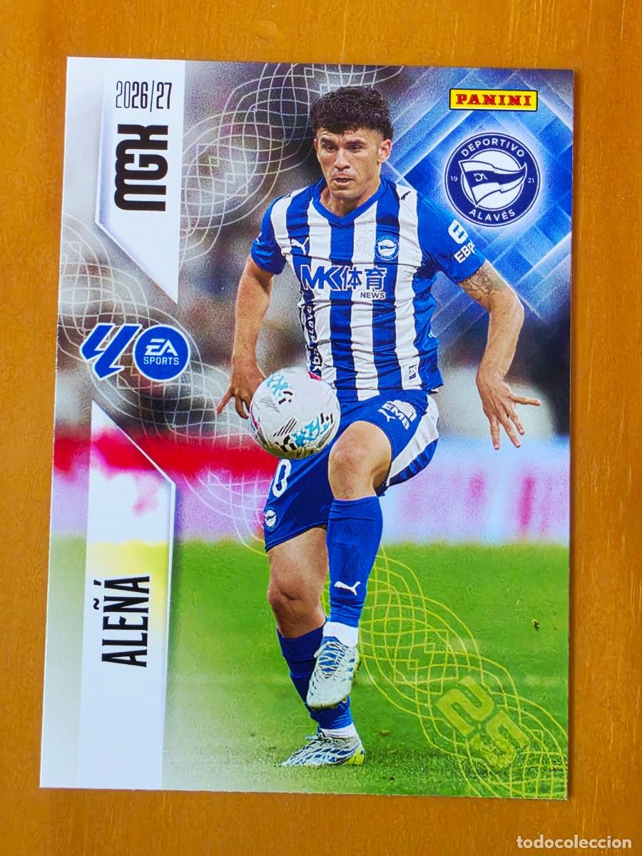 Cromos de f&uacute;tbol: 30 Carles Ale&ntilde;&aacute;, Deportivo Alav&eacute;s, Panini Megacracks MGK 2026 2027 26 27