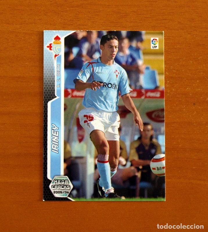 Cromos de f&uacute;tbol: Celta de Vigo -N&ordm; 117 BIS Iriney -Megacracks Las Fichas Liga 2005-2006-05-06 Mega Cracks Panini
