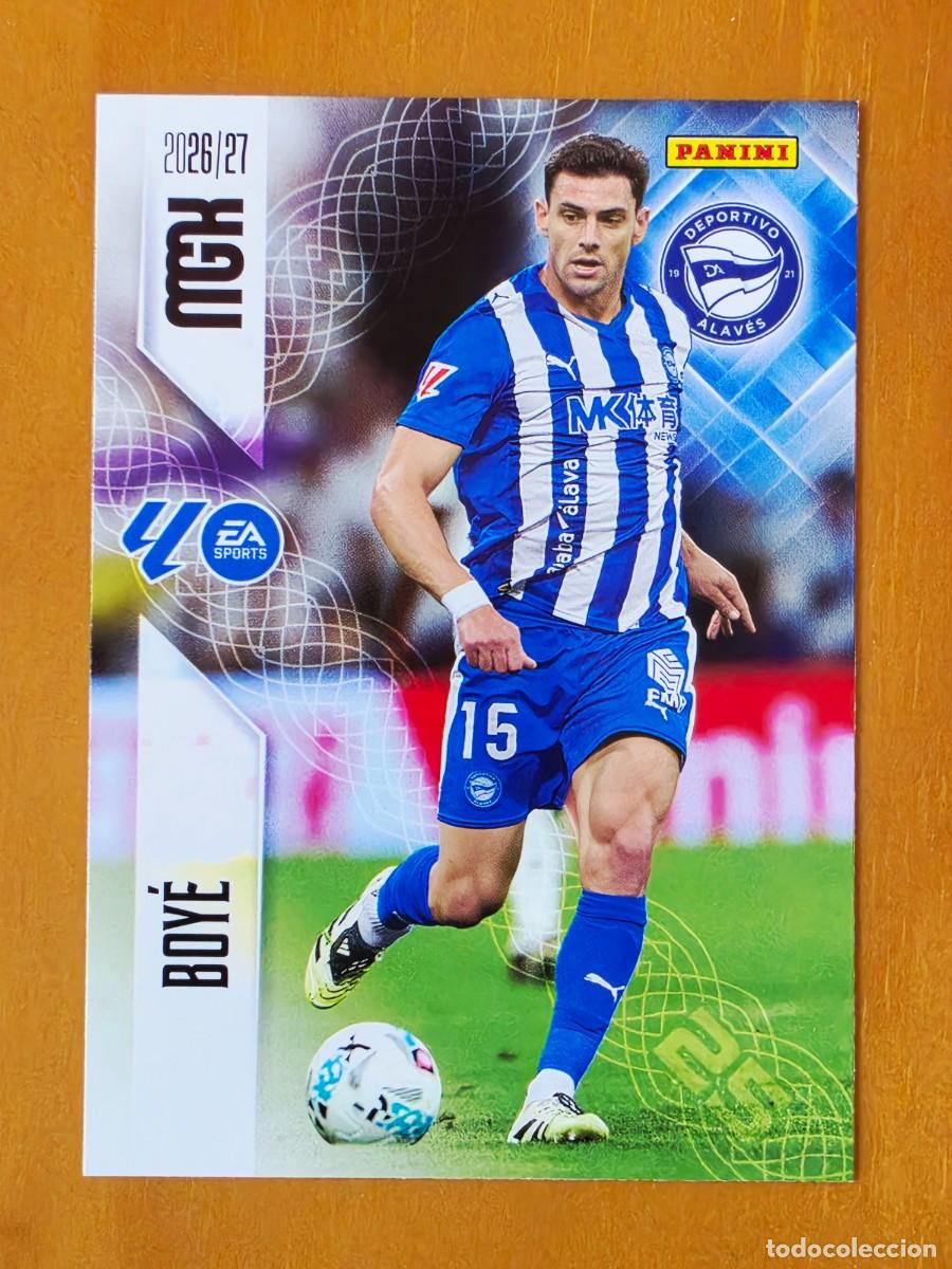 Cromos de f&uacute;tbol: 36 Lucas Boy&eacute;, Deportivo Alav&eacute;s, Panini Megacracks MGK 2026 2027 26 27