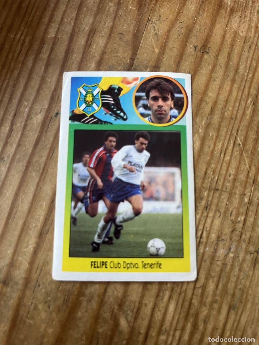 Cromos de f&uacute;tbol: CROMO PEGATINA ADHESIVO SIN PEGAR NUNCA PEGADO LIGA ESTE 93 94 1993 1994 TENERIFE FELIPE