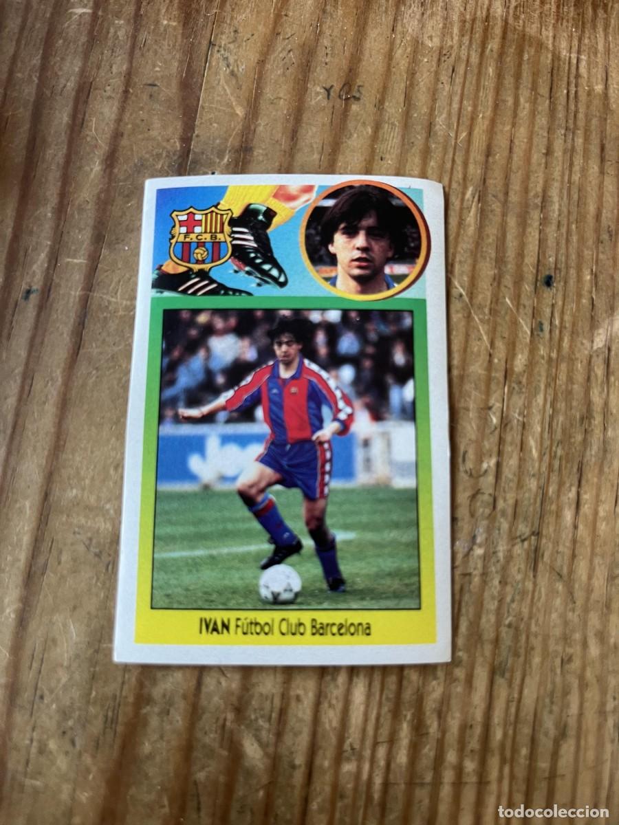 Cromos de f&uacute;tbol: CROMO PEGATINA ADHESIVO SIN PEGAR NUNCA PEGADO LIGA ESTE 93 94 1993 1994 FICHAJES # 1 BARCELONA IVAN