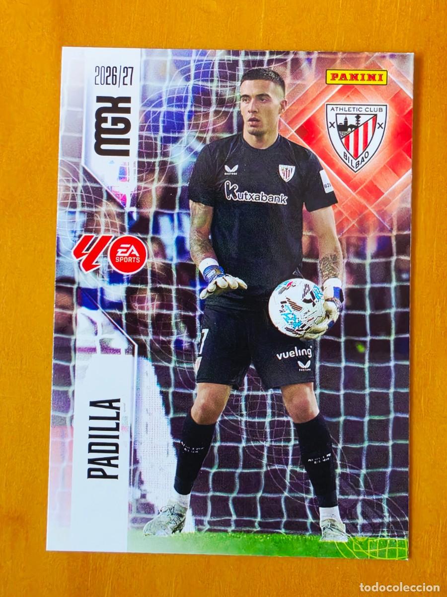 Cromos de f&uacute;tbol: 39 &Aacute;lex Padilla, Athletic Club de Bilbao, Panini Megacracks MGK 2026 2027 26 27