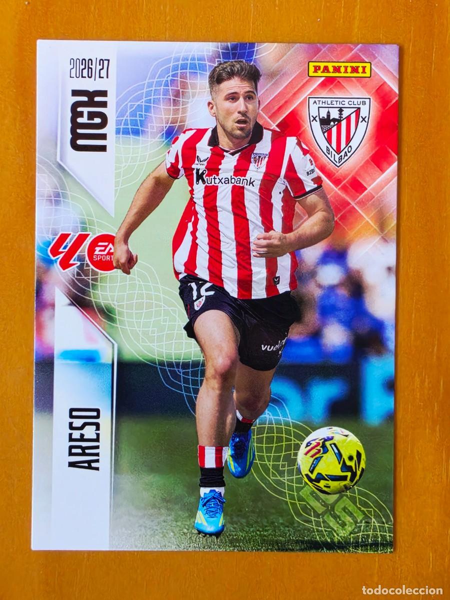 Cromos de f&uacute;tbol: 40 Jes&uacute;s Areso, Athletic Club de Bilbao, Panini Megacracks MGK 2026 2027 26 27