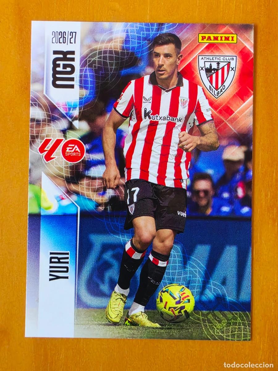 Cromos de f&uacute;tbol: 44 Yuri Berchiche, Athletic Club de Bilbao, Panini Megacracks MGK 2026 2027 26 27