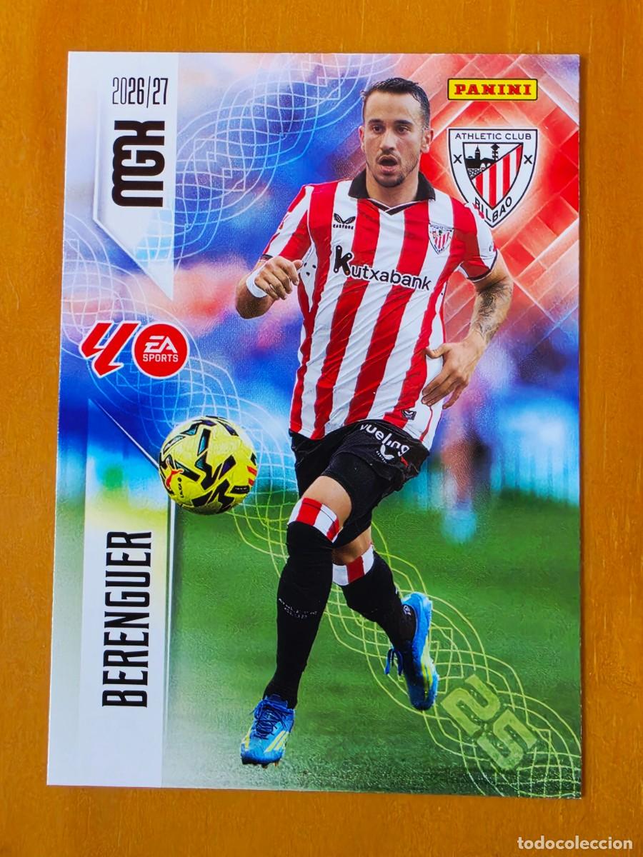 Cromos de f&uacute;tbol: 50 Alejandro Berenguer, Athletic Club de Bilbao, Panini Megacracks MGK 2026 2027 26 27