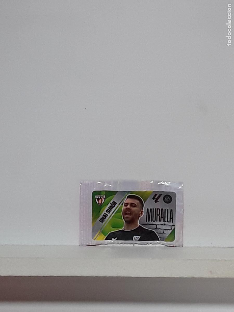 Cromos de f&uacute;tbol: LALIGA ESTE 2025 2026 EA SPORTS 25 26 ALBUM PANINI LIGA N ATHLETIC CHICLES MURALLA UNAI SIMON
