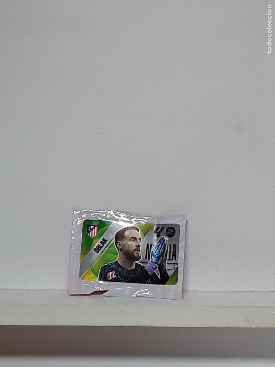 Cromos de f&uacute;tbol: LALIGA ESTE 2025 2026 EA SPORTS 25 26 ALBUM PANINI LIGA N ATLETICO MADRID CHICLES MURALLA OBLAK