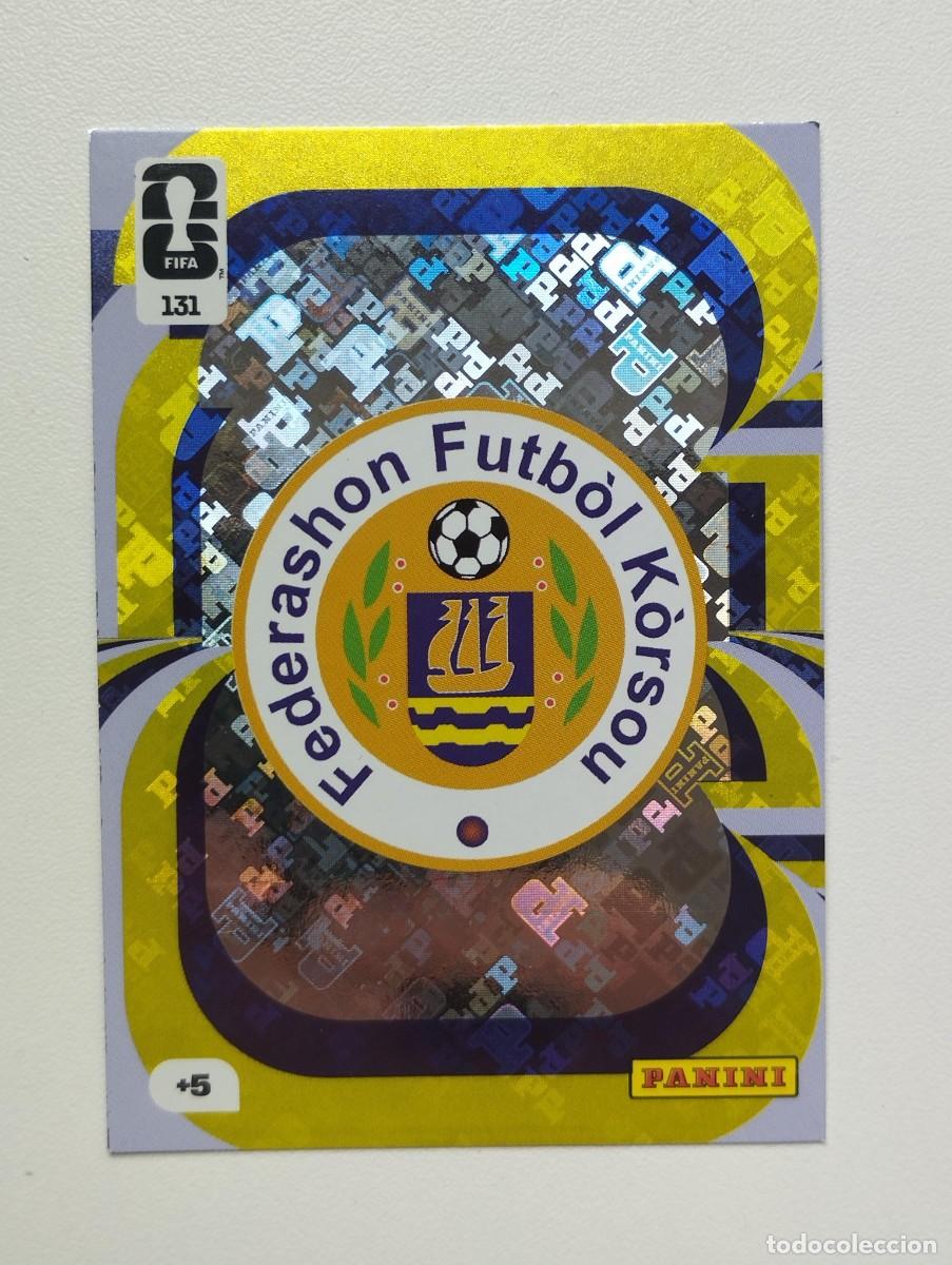 Cromos de f&uacute;tbol: CROMO CARD ADRENALYN MUNDIAL WORLD CUP 2026 ESCUDO 131 CURAZAO