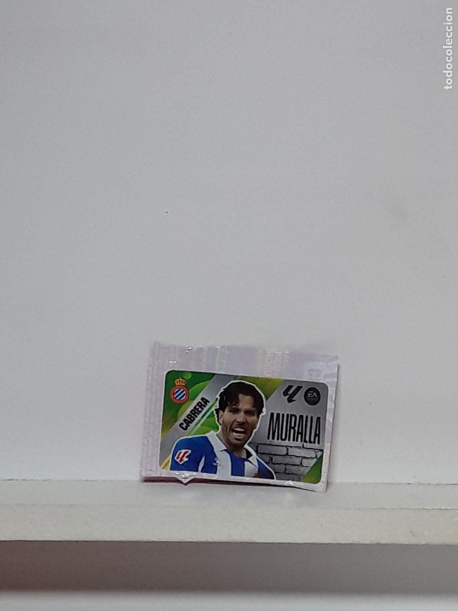 Cromos de f&uacute;tbol: LALIGA ESTE 2025 2026 EA SPORTS 25 26 ALBUM PANINI LIGA N ESPANYOL CHICLE MURALLA CABRERA