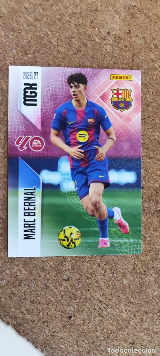 Cromos de f&uacute;tbol: MEGACRACKS 2026/27 CARD BASIC MARC BERNAL FC BARCELONA # 83 PANINI