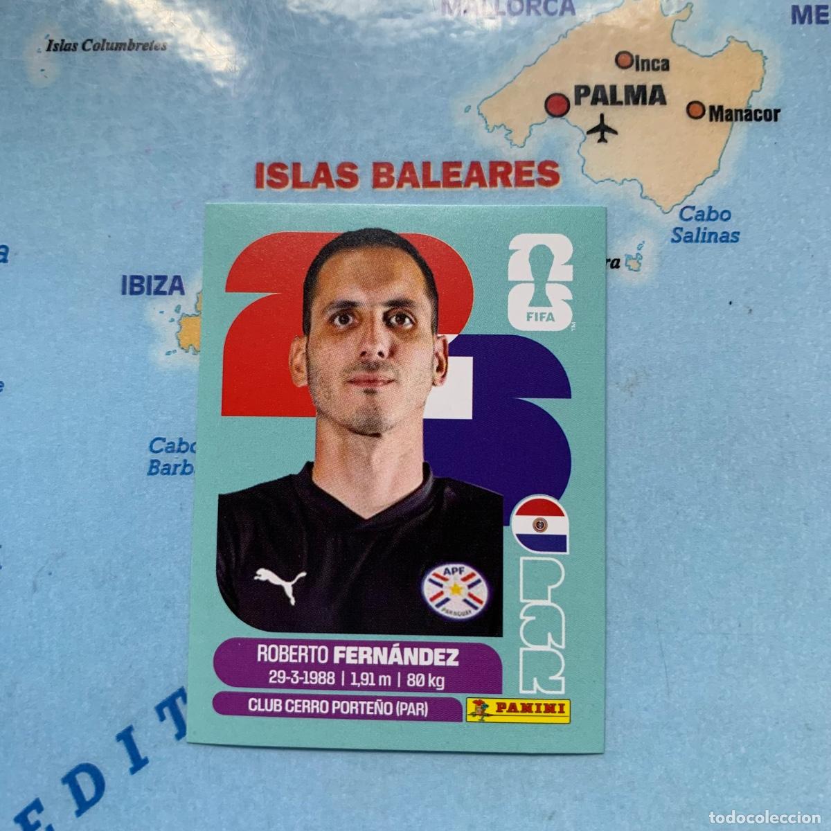 Cromos de f&uacute;tbol: Paraguay n&uacute;mero 2 cromo panini Mundial Fifa World Cup 2026