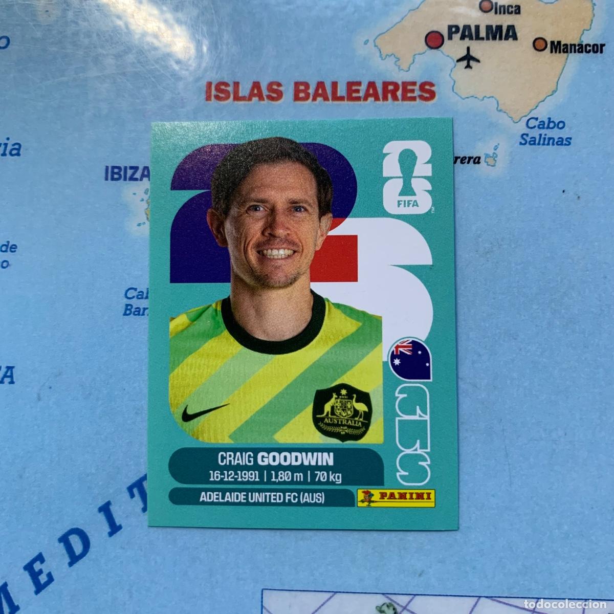 Cromos de f&uacute;tbol: Australia n&uacute;mero 17 cromo panini Mundial Fifa World Cup 2026