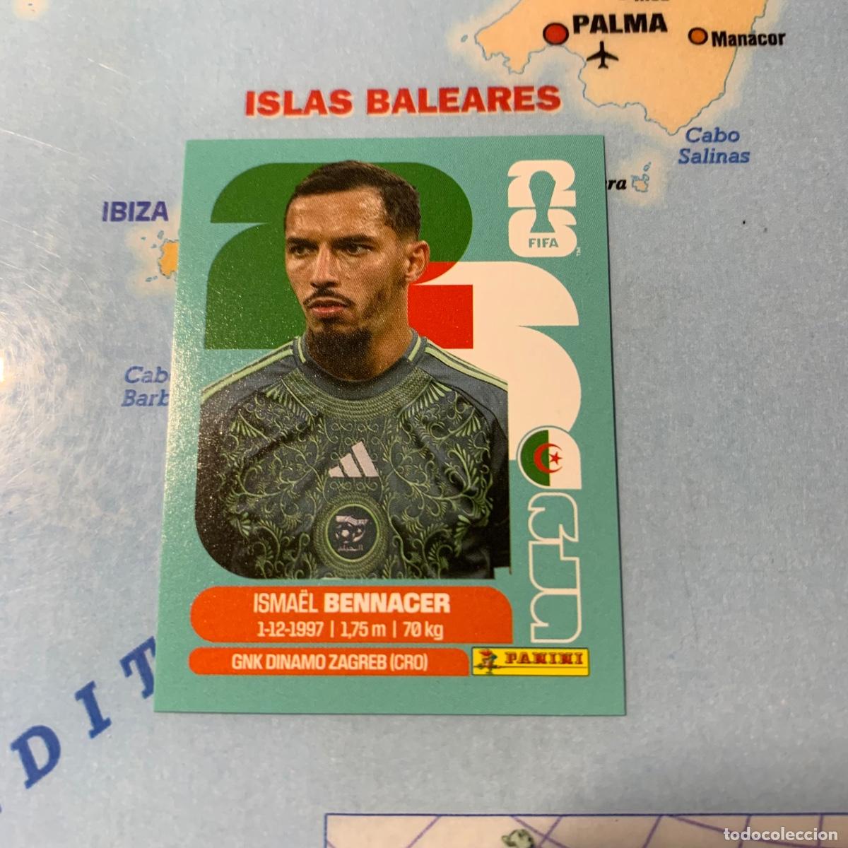 Cromos de f&uacute;tbol: Argelia n&uacute;mero 8 cromo panini Mundial Fifa World Cup 2026