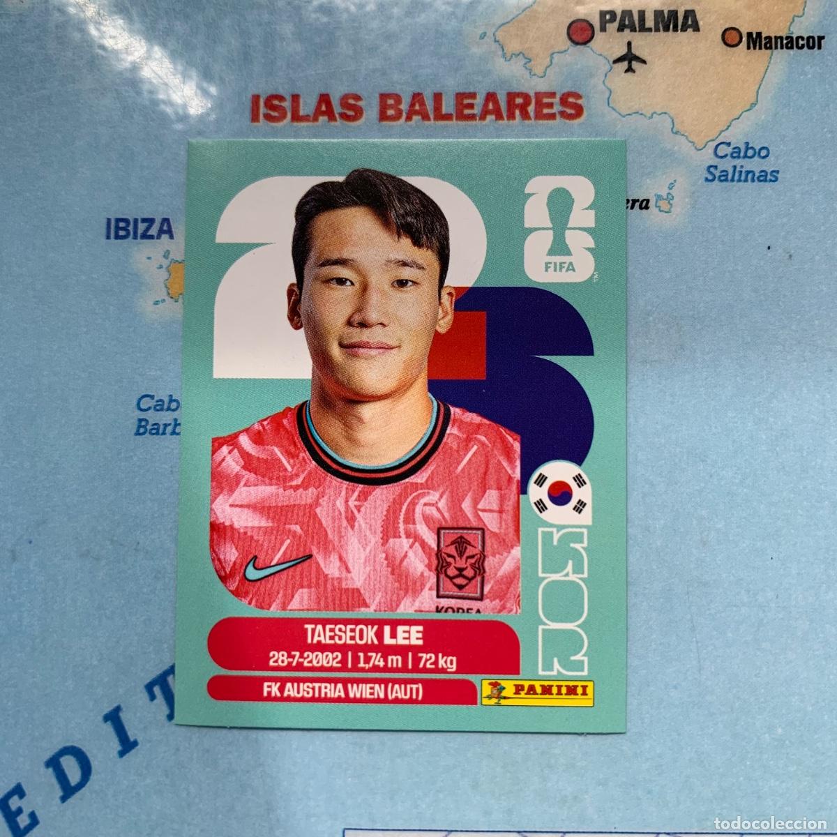 Cromos de f&uacute;tbol: Korea numero 8 cromo panini Mundial Fifa World Cup 2026