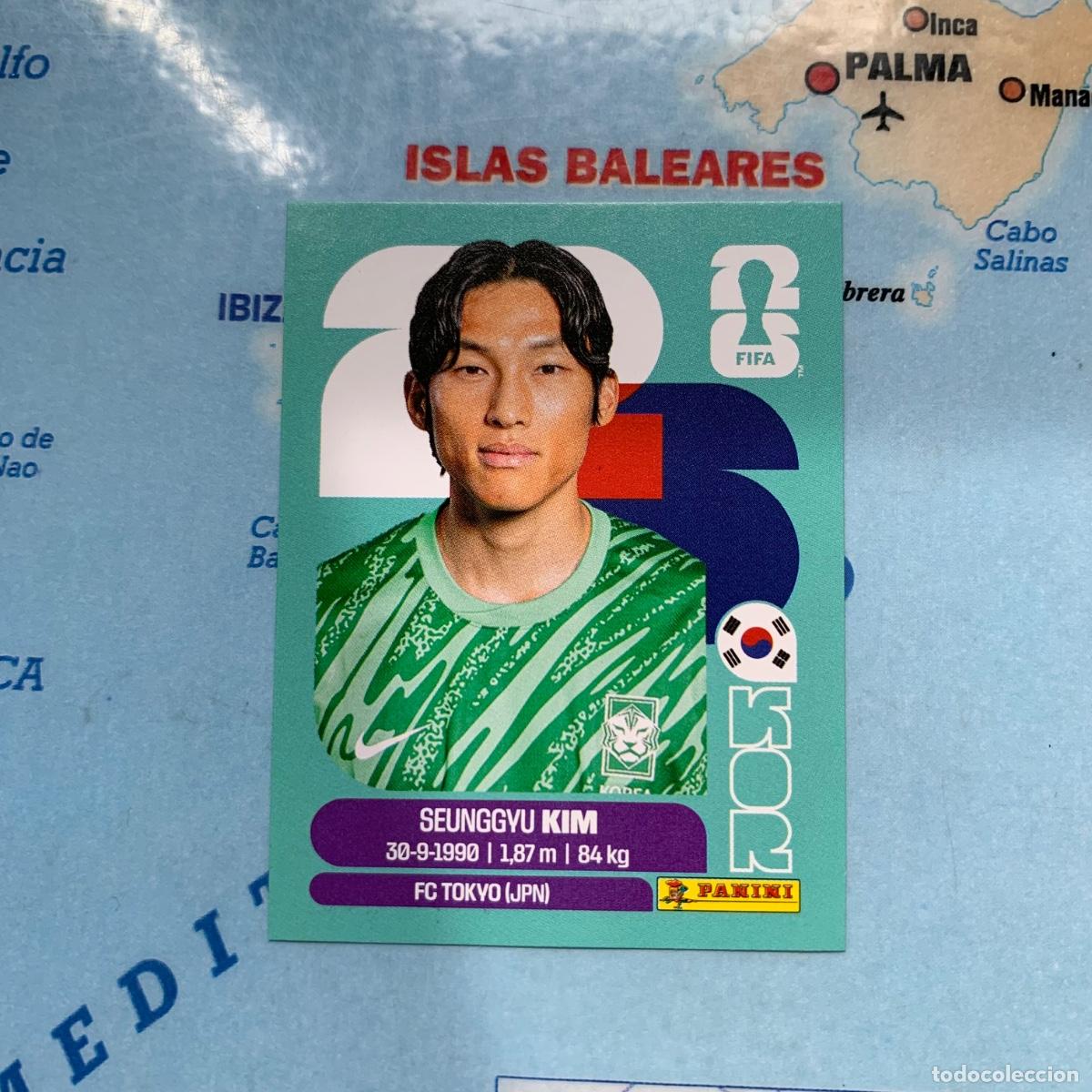Cartes &agrave; collectionner de Football: Korea numero 3 cromo panini Mundial Fifa World Cup 2026