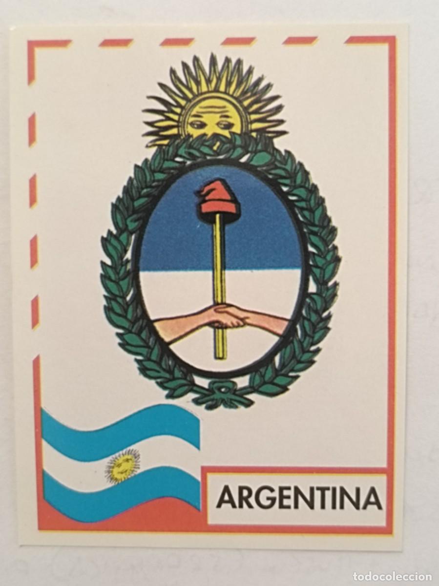 Cartes &agrave; collectionner de Football: #1 ESCUDO (ARGENTINA) COPA AMERICA 1995 URUGUAY MUNDICROMO