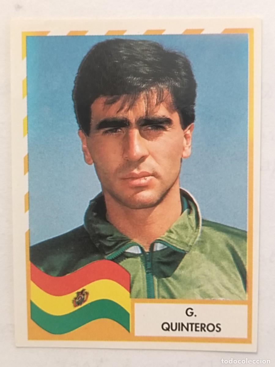 Cartes &agrave; collectionner de Football: #31 QUINTEROS (BOLIVIA) COPA AMERICA 1995 URUGUAY MUNDICROMO