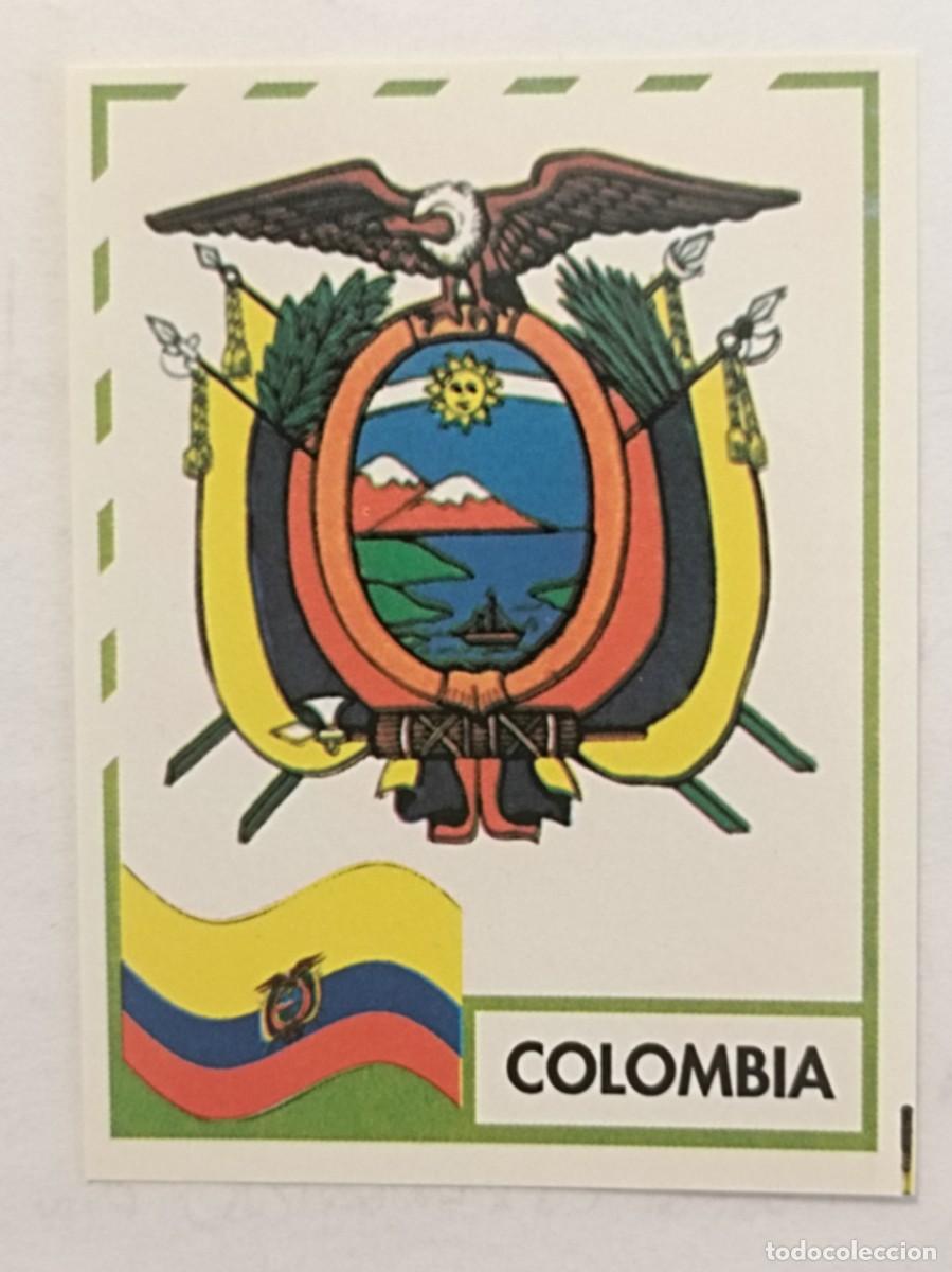 Cartes &agrave; collectionner de Football: #61 ESCUDO (COLOMBIA) COPA AMERICA 1995 URUGUAY MUNDICROMO